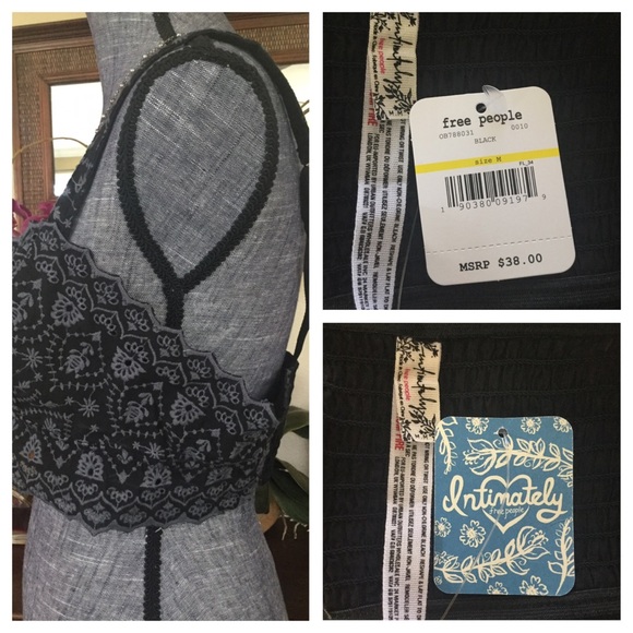 Free People Ezra Bralette.  NWT. - Picture 6 of 8